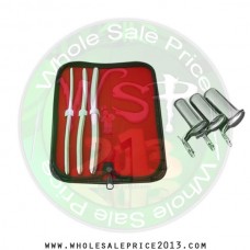  Hegar uterine dilator 3 pieces set, 7-8, 9-10, 13-14, collin 3pcs
